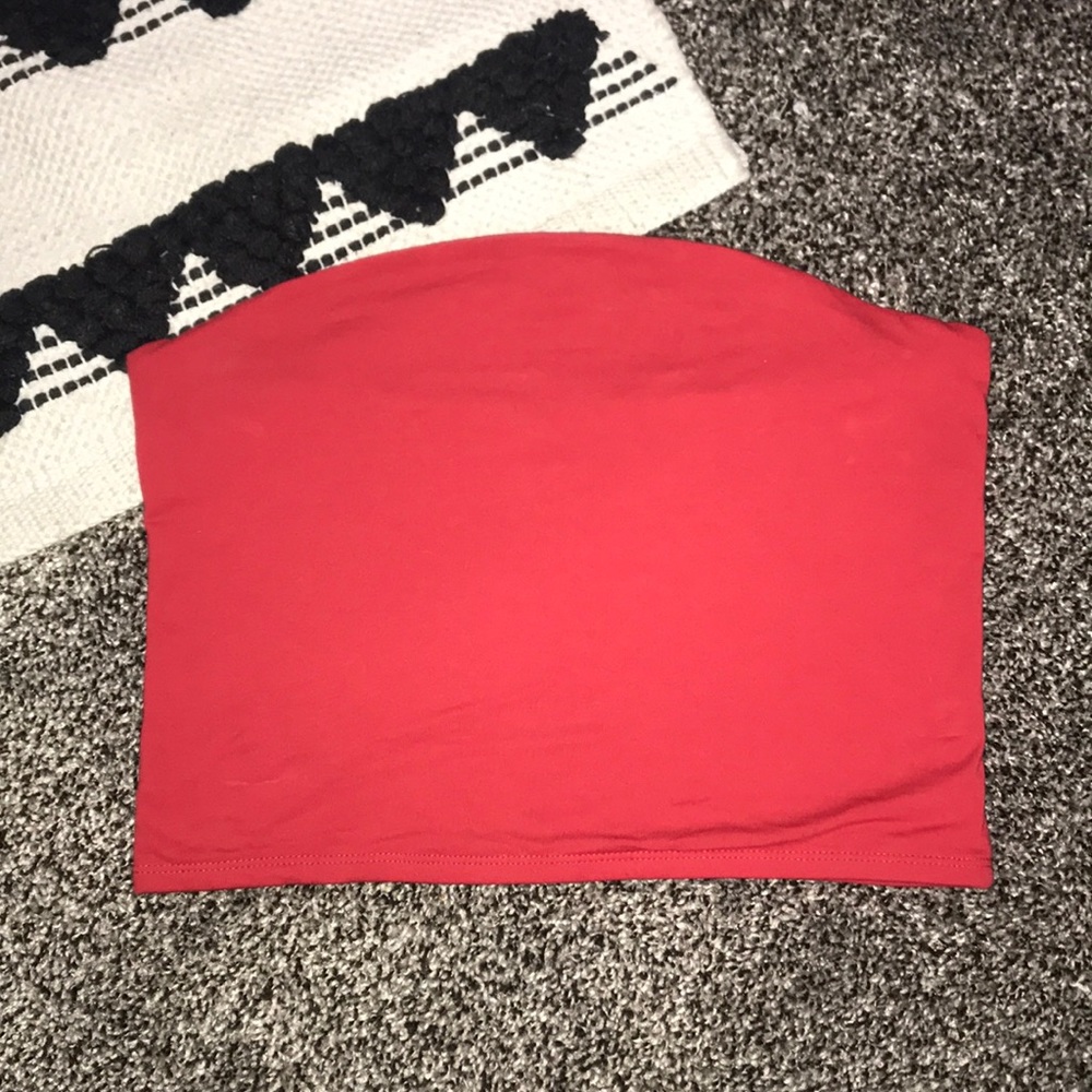 (Brand new) Red tube top